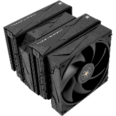 Кулер для процессора Thermalright Royal Pretor 130 черный, 2x120/130 мм, алюминий/медь, 1750-2150 об/мин, 28.3-29.4 дБ, 4 pin PWM, высота 158 мм, без подсветки