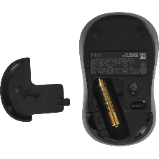 Мышь беспроводная Logitech M186 черный/серый, 1000 dpi, радиоканал, USB, кнопки - 3