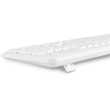 Клавиатура Oklick K225W беспроводная, радиоканал, белый