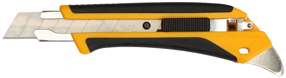 Канцелярский нож OLFA OL-L5-ALнерж.сталь пластик 1.8см