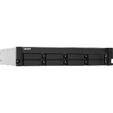 Сетевое хранилище без дисков SMB QNAP TS-832PXU-4G 8-Bay AL324 quad-core 1.7 GHz 2U rackmount NAS, 4Gb DDR4 UDIMM RAM (max 1x16Gb), SATA 6Gb/s, 2x 10GbE SFP+ LAN, 2x2.5 GbE LAN, 1x PCIe Gen2 x2 slot. W/o RAIL-B02