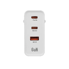 Сетевое зарядное устройство GOPOWER 1USB+2TYPE-C 65W QC3.0 GAN белый
