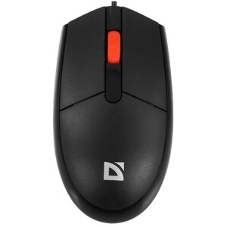 Мышь проводная Defender Delta MM-523 черный, 1000 dpi, USB, кнопки - 3