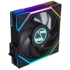 Вентилятор для корпуса Lian-Li Uni Fan TL Wireless LCD 120 LCD ARGB 120х124.5x28 черный 4-pin 27дБ (G99.12TLLCD1W1B.R0) Ret