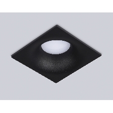 Встраиваемый точечный светильник Ambrella light TN102812 BK черный GU5.3 85*85*35