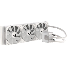 Кулер с водяным охлаждением Formula V Line ICE JET GLOW 360 WH, 360мм, 3x120мм, ARGB fans, LGA115X/1200/1700/1851, AM4/AM5