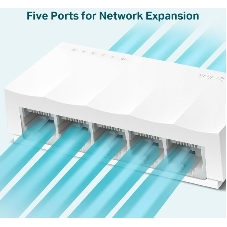Коммутатор TP-Link LS1005, 5 портов Ethernet 100 Мбит/с