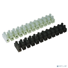 Клемник Полипропилен белый, 2р, 85 град., 450V, 32А, 4 мм.кв. (р)