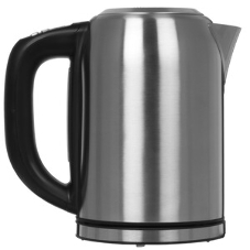 Чайник электрический BQ KT1827SW черный/серебристый, 2200Вт, 1.7л