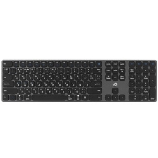 Клавиатура Oklick K867W беспроводная, Bluetooth, радиоканал, серый