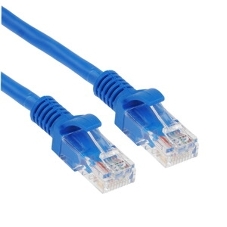 Патч-корд UTP Cablexpert PP12-10M/B cat.5e, 10м, литой, многожильный, синий