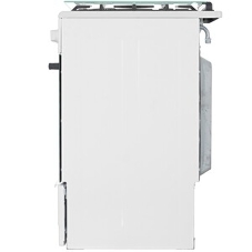 Плита газовая Maunfeld MGC50GCW08D белый, конфорок 4 шт, духовка 59 л, 50 см x 89 см x 65 см