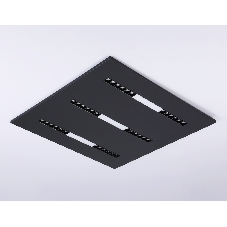 Светодиодная панель DPS1071 BK черный 48W 4000K 175-265V IP20 4080LM 595*595*14