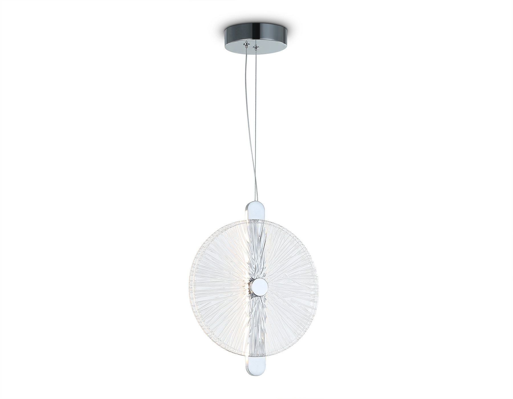 Светильник Ambrella light LH31145 СH/CL хром/прозрачный 13W 3000K 280*60*350