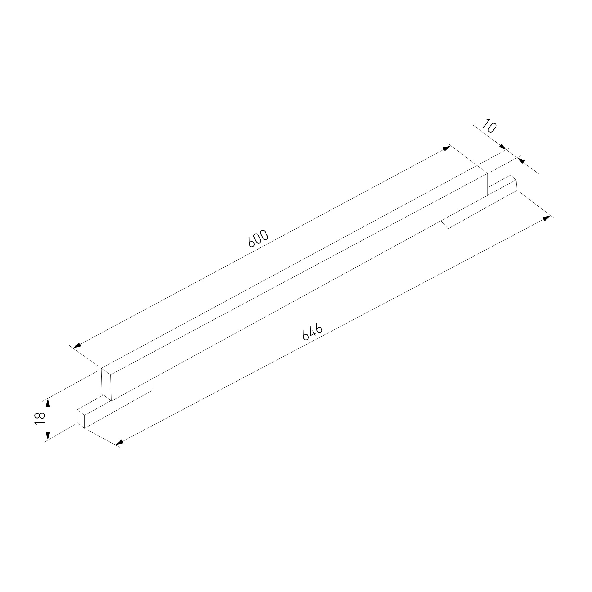Трековый светильник Mini Magnetic 22W 3000K (черный) 85167/01