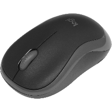 Мышь беспроводная Logitech M186 черный/серый, 1000 dpi, радиоканал, USB, кнопки - 3