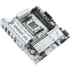Материнская плата Asus TUF GAMING B850M-PLUS WIFI7 W, AM5, AMD B850, 4xDDR5, 4xSATA, 3xM.2, 1xPCIe 5.0 x16, 1xPCIe 3.0 x1, 1xDP, 1xHDMI, 1x2.5Gb LAN, Wi-Fi 7, Bluetooth 5.4, 1xUSB-C 20Gbps, 3xUSB-A 10Gbps, 4xUSB-A 5Gbps, 4xUSB-A 2.0, 5x3.5 мм, 7.1, mATX