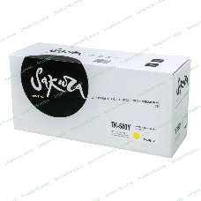 Картридж Sakura TK580Y для Kyocera Mita FS-5150DN/5250DN, желтый, 2800 к.