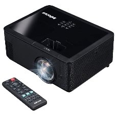 Проектор INFOCUS IN136ST DLP, 4000 ANSI Lm,WXGA (1280x800), 28500:1, 0.521:1, 3.5мм in,Composite video, VGA, HDMI 1.4a x3 (поддержка 3D), USB-A (для SimpleShare и др.), лампа 15000ч.(ECO mode),3.5мм out, Monitor out(VGA),RS232,RJ45,21дБ, 4,5 кг.