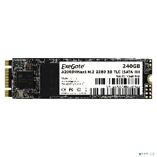 Накопитель SSD ExeGate Next A2000TS240, 240Gb, SATA III, M.2 2280, R/W 558/490