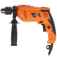 Дрель электрическая ударная PATRIOT FD 750h 120301444 с ударом, мощность 710Вт, макс.диаметр 13мм, глубиномер + дополнительная ручка