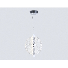 Светильник Ambrella light LH31145 СH/CL хром/прозрачный 13W 3000K 280*60*350