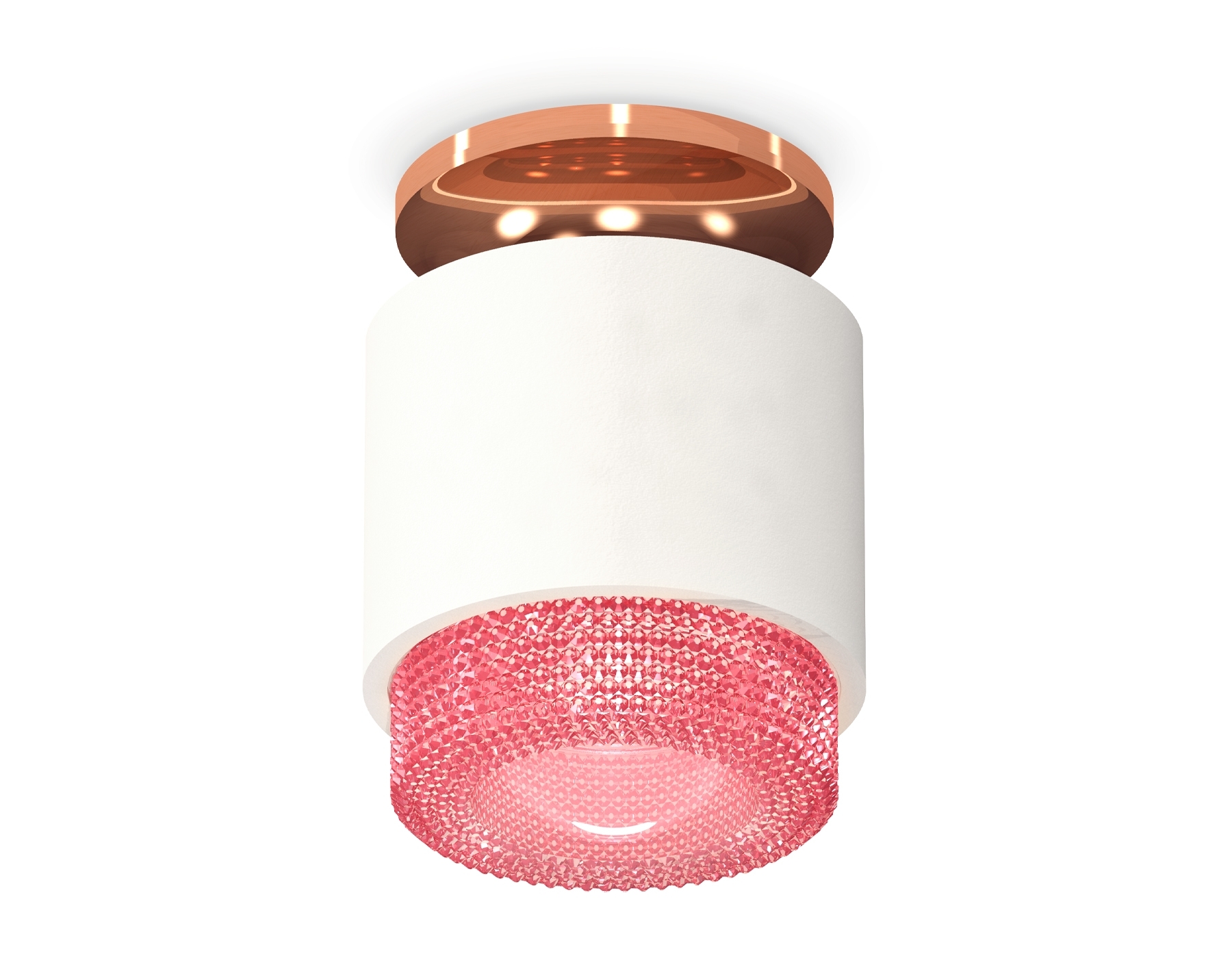 Светильник Ambrella Light XS7510142 SWH/PI белый песок/розовый MR16 GU5.3 (N7930, C7510, N7193)