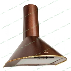 Вытяжка каминная Elikor Эпсилон 50П-430-П3Л медный/золотистый, 50 см, 430 куб. м/ч, 54 дБ
