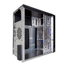 Компьютерный корпус Minitower ExeGate MA-371X Black, mATX (UN400, 120мм) 2хUSB+2хUSB 3.0, Audio