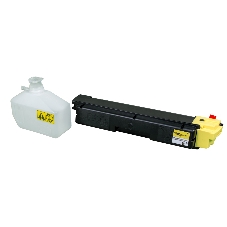 Картридж Sakura TK580Y для Kyocera Mita FS-5150DN/5250DN, желтый, 2800 к.