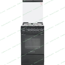 Плита электрическая De Luxe 506004.03Э (кр) белый, конфорок 4 шт, духовка 60 л, 50 см x 85 см x 60 см