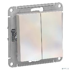 Механизм выключателя 2-кл. AtlasDesign (сх.5) 10АХ жемчуг SchE ATN000451