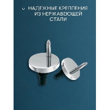 Унитаз подвесной безободковый Bau Novo, быстросъемное сиденье микролифт