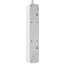 Сетевой фильтр AGNI плоский TP-FD5E-3m-white, 5 розеток Schuko, белый, кабель 3 метра, мощность нагрузки 4000 Вт, 16А, заземление, защита от короткого замыкания, сечение кабеля 3 х 1.5 кв.мм., размер 279x54x40 мм.