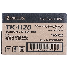 Картридж лазерный Kyocera TK-1120 (1T02M70NX0/1T02M70NXV/1T02M70NX1) черный для FS-1060DN/1025MFP/1125MFP 3000 стр.