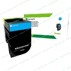 Картридж лазерный Lexmark голубой для CX310/410/510 2K