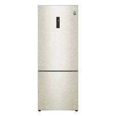 Холодильник LG GC-B569PECM бежевый глянц. двухкамерный инвертер 329/122л морозилка снизу, No Frost