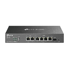 Маршрутизатор VPN TP-Link ER707-M2 Omada с мультигигабитными портами,1 x RJ45 WAN 2,5 Гбит/с, 1 x RJ45 WAN/LAN 2,5 Гбит/с, 1 x SFP WAN/LAN, 4 гиг. порта RJ45 WAN/LAN, 1 порт USB 2.0