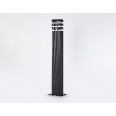 Светильник Ambrella light ST2588 BK/CL черный/прозрачный IP54 E27 max 40W 110*65*800
