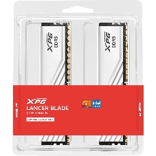 Оперативная память XPG Lancer Blade, DDR5, 32GB (2x16GB), 6000MHz, CL30, DIMM, с радиаторами, белый