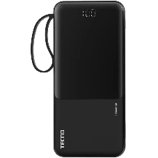 Портативный аккумулятор Tecno OnGO L101 10000mAh 12W 2.4A 2xUSB-A/USB-C черный