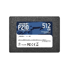Накопитель SSD Patriot P210, 512Gb, SATA III, 2.5
