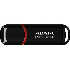 Флешка USB ADATA UV150 (AUV150-128G-RBK), 128Gb, USB 3.0, R/W 100/30, черный
