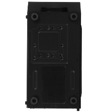Компьютерный корпус Miditower ExeGate EVO-8243-EVO800 (ATX, БП EVO800RGb с вент. 12 см, 2хUSB+1хUSB 3.0, черный, 3 вент. с RGb подсветкой, боковая панель - закаленное стекло)