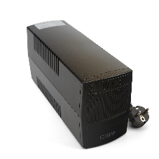 Источник бесперебойного питания CBR UPS-TWP-101EJ-650 / 650ВА / 390Вт, Schuko CEE 7 x2 outlets, USB Type-B, RJ11/45