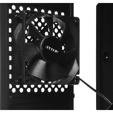 Компьютерный корпус Accord ACC-M258-01B черный без БП mATX 4x120мм 2xUSB2.0 audio