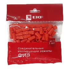 Соединитель проводов СИЗ 5 кв.мм (уп. 100 шт) EKF plc-cc-5