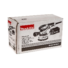 Эксцентриковая шлифовальная машина Makita BO5041 ЭШМ,300Вт,ф125мм,4000-12000об\м,ампл-2.8мм,1.4кг,кор,п\сборник,доп.рукоятка