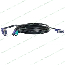 Кабель D-Link DKVM-CB5 KVM Cable with VGA and 2 x PS/2 connectors for DKVM-4K, 4.5m.