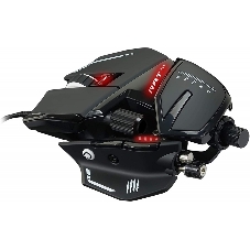 Мышь проводная Mad Catz R.A.T. 8+ черный, 16000 dpi, USB, кнопки - 11